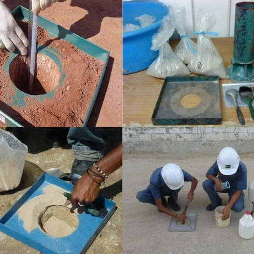 Field Density Testing (Sand Cone Method) for Sioux Falls Construction